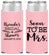 Personalized Bridal Shower Slim Can Coolers - Soon To Be Mrs | 100013