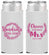 Personalized Bridal Shower Slim Can Coolers - Future Mrs | 100015