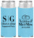 Personalized Engagement Slim Can Coolers - Future Mr And Mrs | 10002