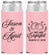 Personalized Engagement Slim Can Coolers - We Are Engaged | 10003