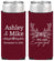 Personalized Engagement Slim Can Coolers - We Are Engaged | 10009