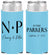 Personalized Engagement Slim Can Coolers - Future | 10010