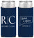 Personalized Wedding Slim Can Coolers - Connecticut | 106