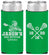 Personalized Bar Mitzvah Slim Can Coolers - 13th Birthday Lacrosse | 110012