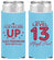 Personalized Bar Mitzvah Slim Can Coolers - 13th Birthday Video Game | 110014