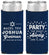 Personalized Bar Mitzvah Slim Can Coolers - 13th Birthday Mazel Tov | 110019