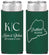 Personalized Wedding Slim Can Coolers - Maine | 118