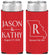 Personalized Wedding Slim Can Coolers - Missouri | 124