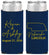 Personalized Wedding Slim Can Coolers - Nebraska | 126
