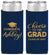 Personalized Graduation Slim Can Coolers - Class Of 2027 Cheers Grad | 130020