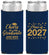 Personalized Graduation Slim Can Coolers - Class Of 2027 Cheers Graduate | 130021