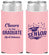Personalized Graduation Slim Can Coolers - Class Of 2027 Cheers Graduate | 130035