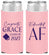 Personalized Graduation Slim Can Coolers - Class Of 2027 Educated Af | 130040