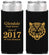 Personalized Class Reunion Slim Can Coolers - Class Of 2017 10 Year | 140000