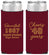 Personalized Class Reunion Slim Can Coolers - Class Of 1987 40 Year | 140003