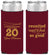 Personalized Class Reunion Slim Can Coolers - Class Of 2007 20 Year | 140011