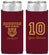Personalized Class Reunion Slim Can Coolers - Class Of 2017 10 Year | 140015