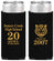 Personalized Class Reunion Slim Can Coolers - Class Of 2007 20 Year | 140016