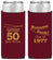 Personalized Class Reunion Slim Can Coolers - Class Of 1977 50 Year | 140019