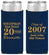 Personalized Class Reunion Slim Can Coolers - Class Of 2007 20 Year | 140026