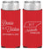 Personalized Wedding Slim Can Coolers - Tennessee | 141