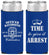Personalized Retirement Slim Can Coolers - Police Officer | 150014