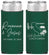 Personalized Wedding Slim Can Coolers - California | 154