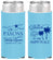 Personalized Family Reunion Slim Can Coolers - Beach Is My Happy Place | 160016