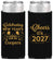 Personalized New Years Slim Can Coolers - 2027 Cheers | 170024