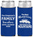 Personalized Family Vacation Slim Can Coolers - Mountains | 180021