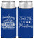 Personalized Family Vacation Slim Can Coolers - Ski Trip Peaks | 180023