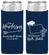 Personalized Wedding Slim Can Coolers - North Dakota | 183