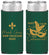 Personalized Mardi Gras Slim Can Coolers - Fleur De Lis Carnaval | 190011