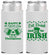 Personalized St Patricks Day Slim Can Coolers - Eat Drink Be Irish | 200002