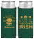 Personalized St Patricks Day Slim Can Coolers - Irish Leprechaun | 200013