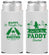 Personalized St Patricks Day Slim Can Coolers - Lets Get The Paddy Started | 200014