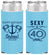 Personalized Birthday Slim Can Coolers - Sexy At 40 | 20027
