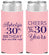 Personalized Birthday Slim Can Coolers - Cheers To 30 Years | 20041