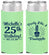 Personalized Birthday Slim Can Coolers - 25th Pineapple | 20043