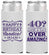 Personalized Birthday Slim Can Coolers - 40th | 20044