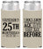 Personalized Birthday Slim Can Coolers - 25th | 20054