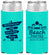 Personalized Birthday Slim Can Coolers - 65th Beach | 20210