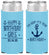 Personalized Birthday Slim Can Coolers - Oh Ship Nautical | 20238