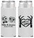 Personalized Wedding Slim Can Coolers - Mr And Mrs Halloween | 206