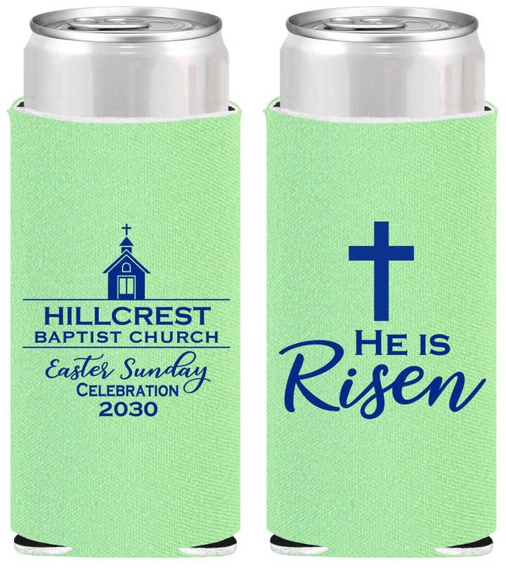 Personalized Easter Slim Can Coolers - Easter Sunday | 210021