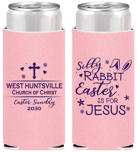Personalized Easter Slim Can Coolers - Easter Is For Jesus | 210022