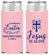 Personalized Easter Slim Can Coolers - Jesus Is Alive | 210027