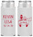 Personalized Wedding Slim Can Coolers - Just Married | 212