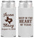 Personalized Wedding Slim Can Coolers - Deep In The Heart Of Texas | 214