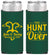 Personalized Wedding Slim Can Coolers - The Hunt Is Over Duck | 217